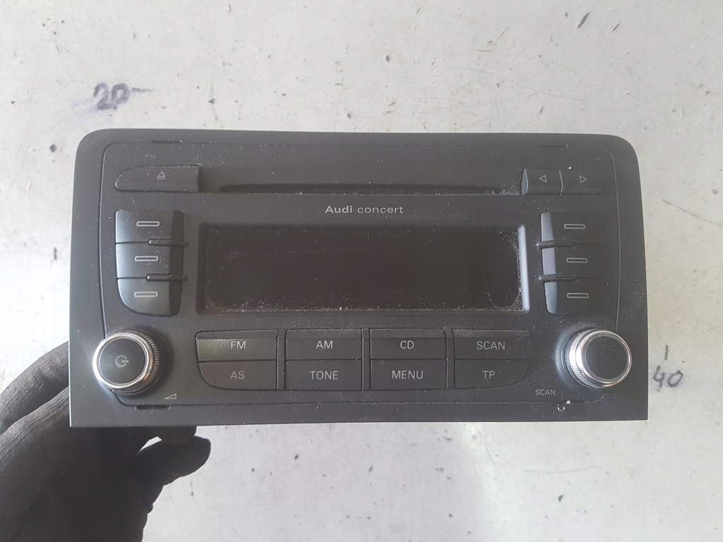 фото №1, Audi a3 8p lift 08r- радіо concert радіопрогравач