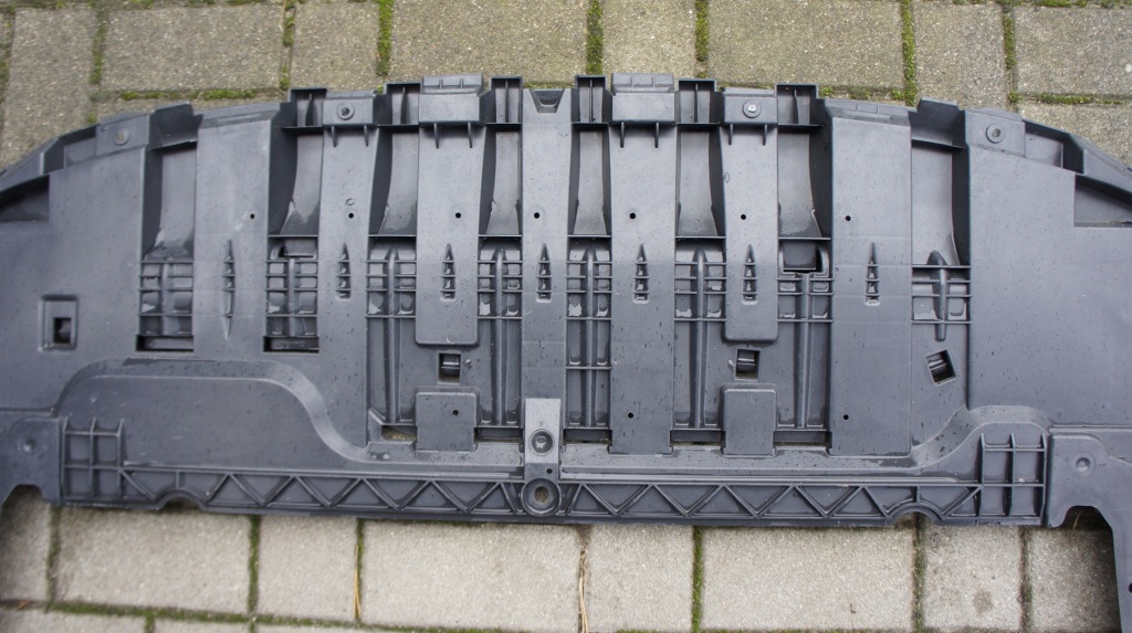 фото №3, Плита захист передній бампер renault megane iv lift