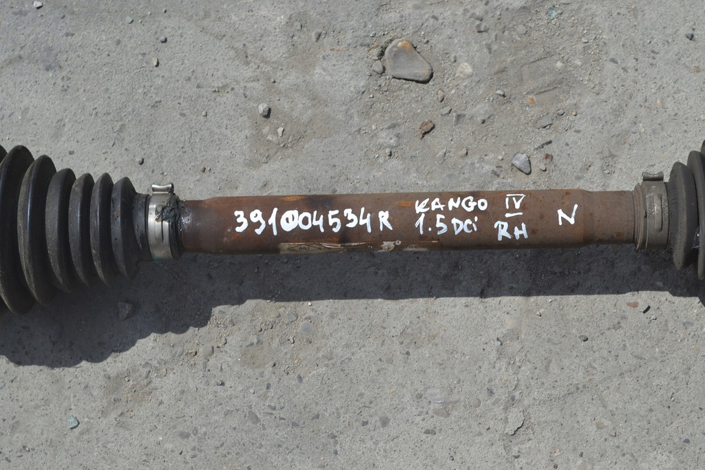 фото №5, Привідний вал права renault kangoo iii 1.3 tce 1.5 dci 21- 391004534r