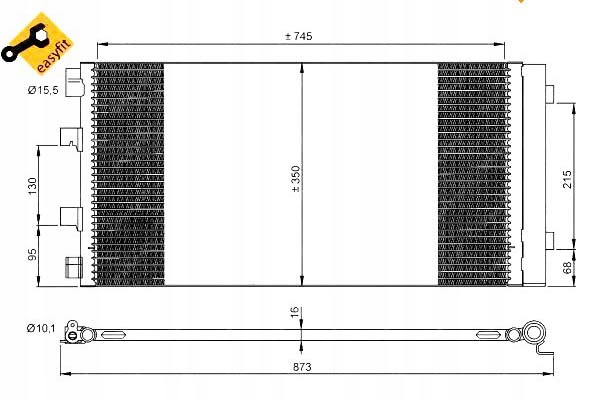 фото №15, Nrf 35972 конденсатор, кондиціонер