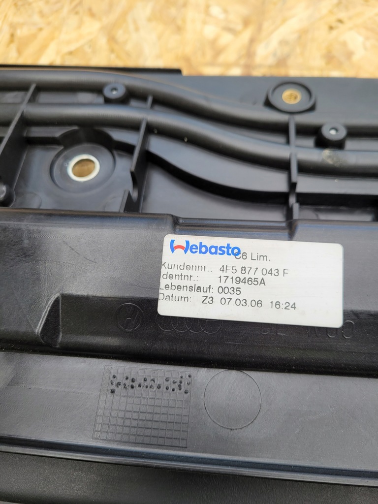 фото №5, Люк комплект audi a6 c6 sedan 4f5877043f