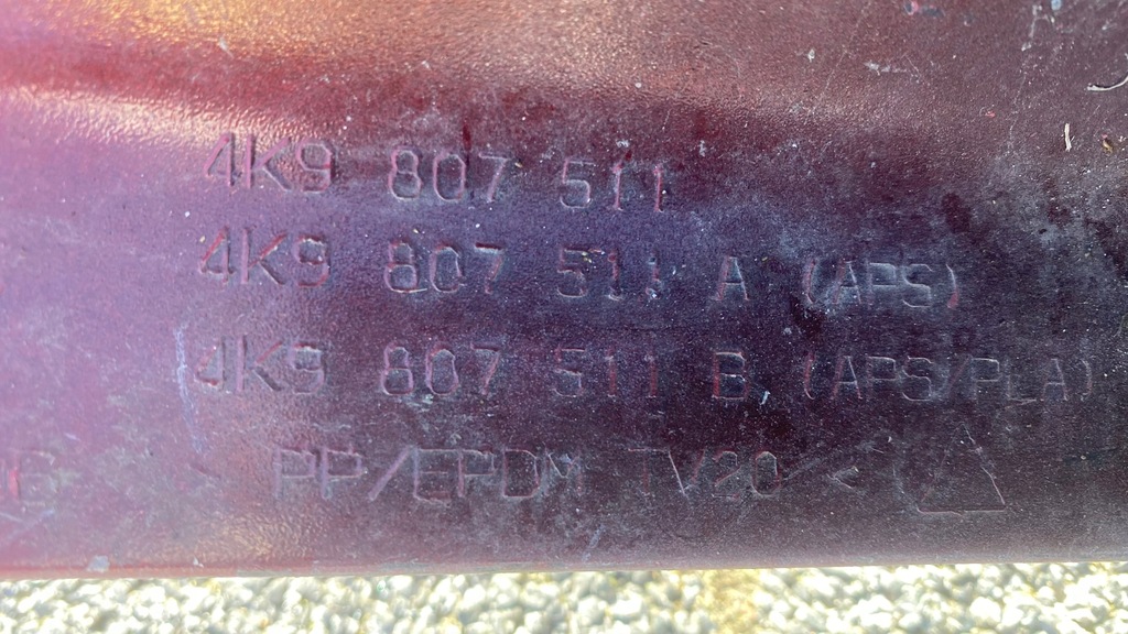 фото №7, Audi a6 c8 4k9 kombi avant бампер задня задній bez отворів