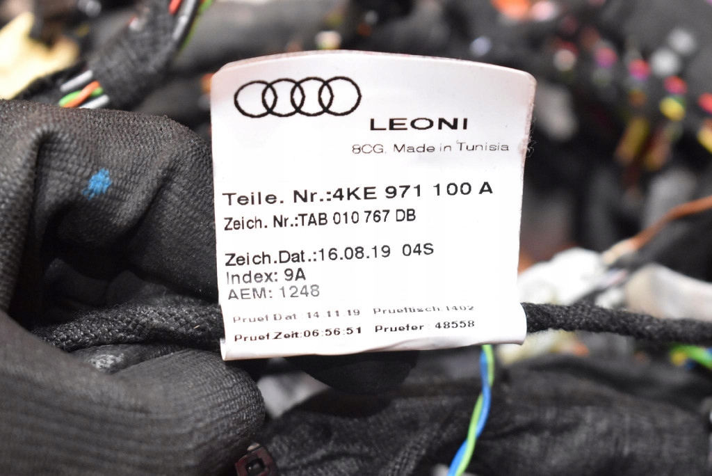 фото №13, Жгут электропроводка электрическая салона audi e-tron 55 18-21