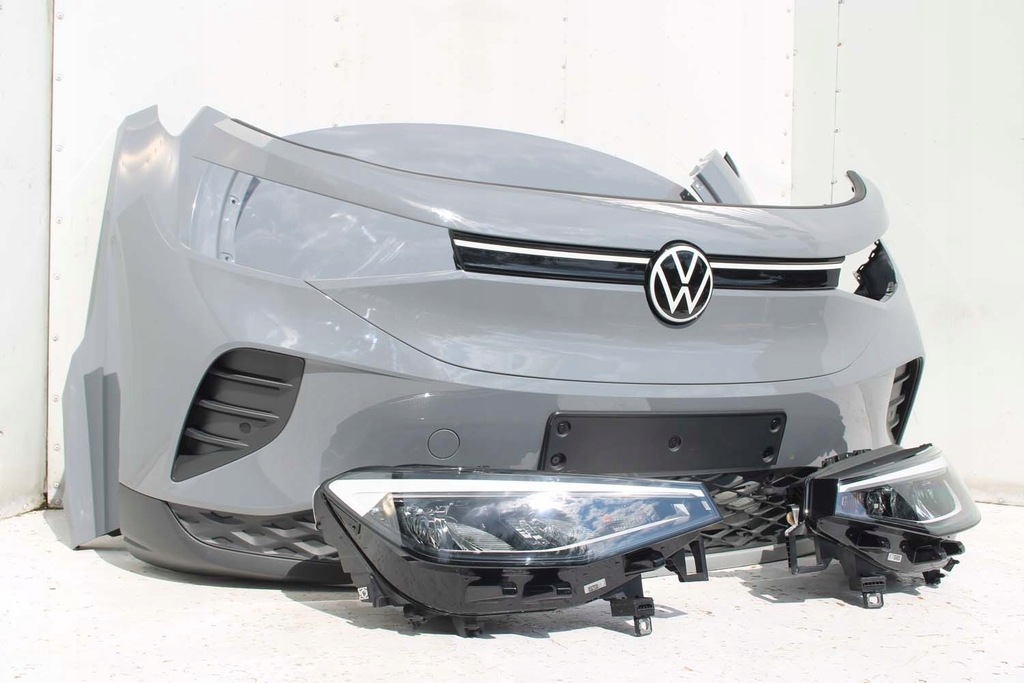 фото №14, Vw id4 pro перед капот крылья бампер pas передний лампы усилитель крыло
