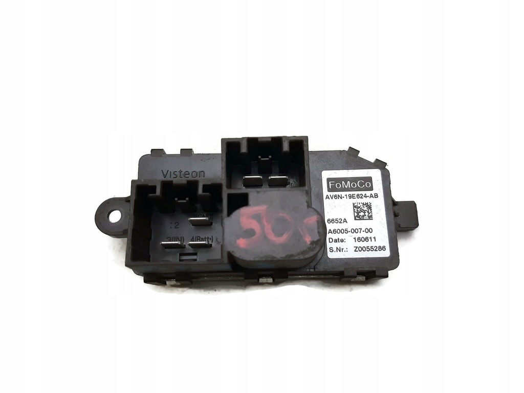 фото №1, Ford focus mk3 резистор вентилятор av6n-19e624-ab