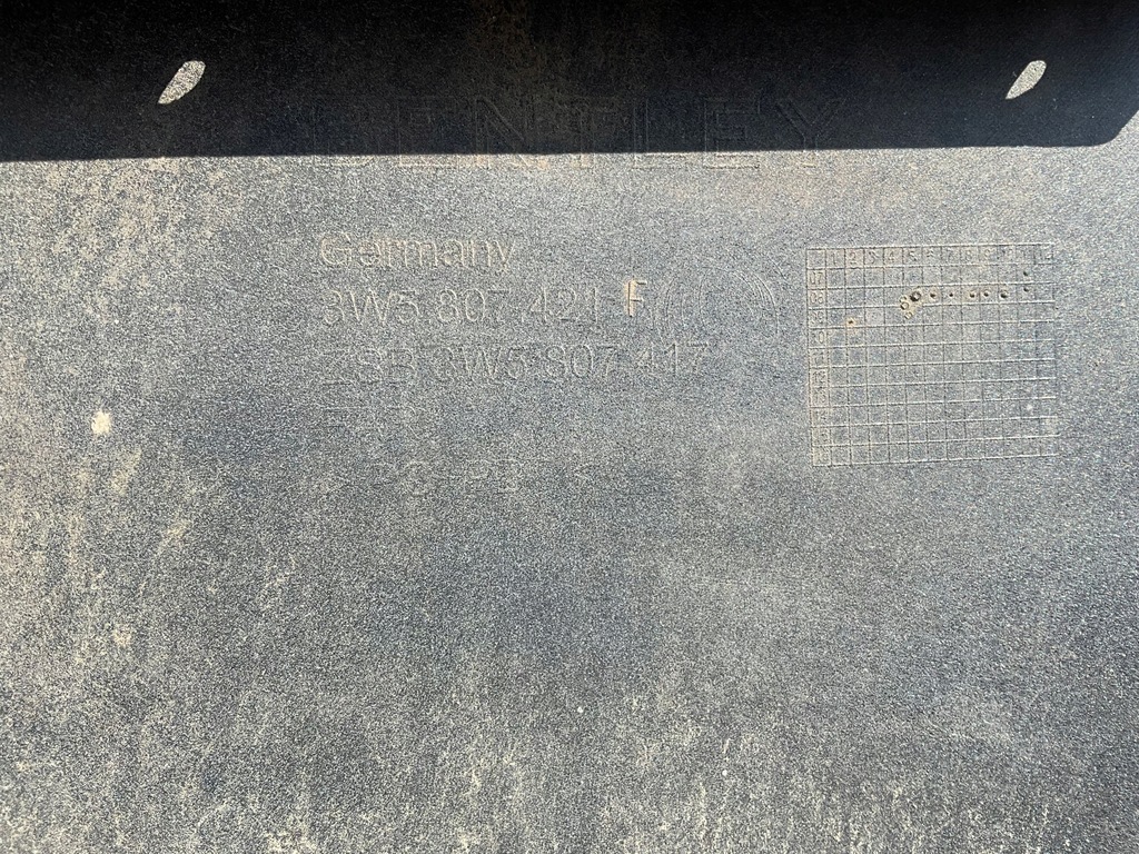 фото №12, Bentley continental flying spur 3w5 бампер задня задній 3w5807421f оригінал