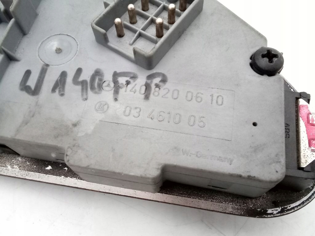 фото №12, Mercedes s klasa w140 панель сиденье правый + drewno