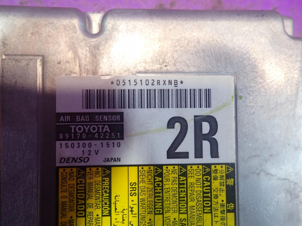 Toyota rav 4 iii датчик подушка безопасности блок управления подушек 89170-42251 150300-1510 в Украине