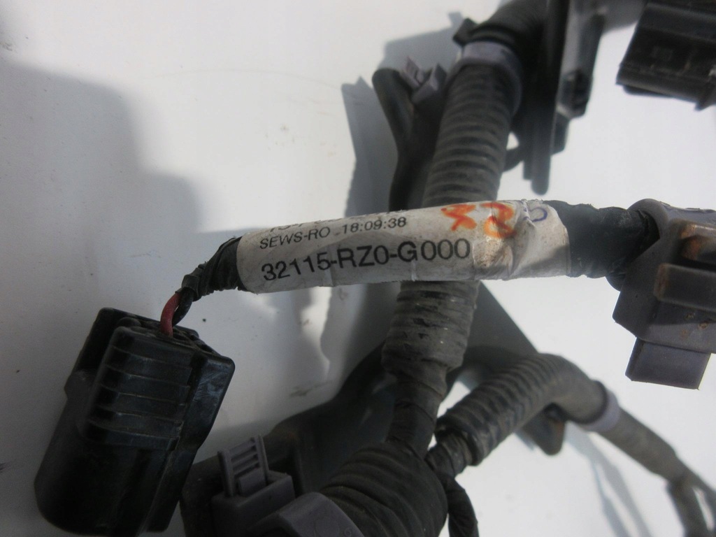 фото №10, Honda civic ix 1.6 i-dtec 120km n16a1 жгут электропроводка двигателя