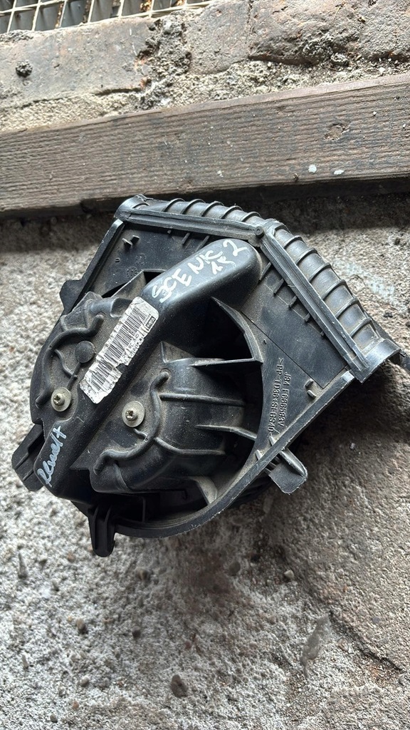 фото №1, Повітродувка вентилятор renault scenic ii 2 f666583v повітропровід кабіни