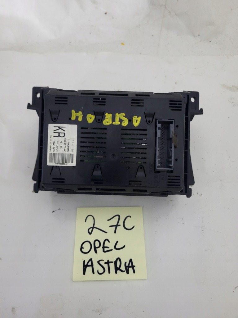 Opel astra 13111165 дисплей экран радио Оригинал