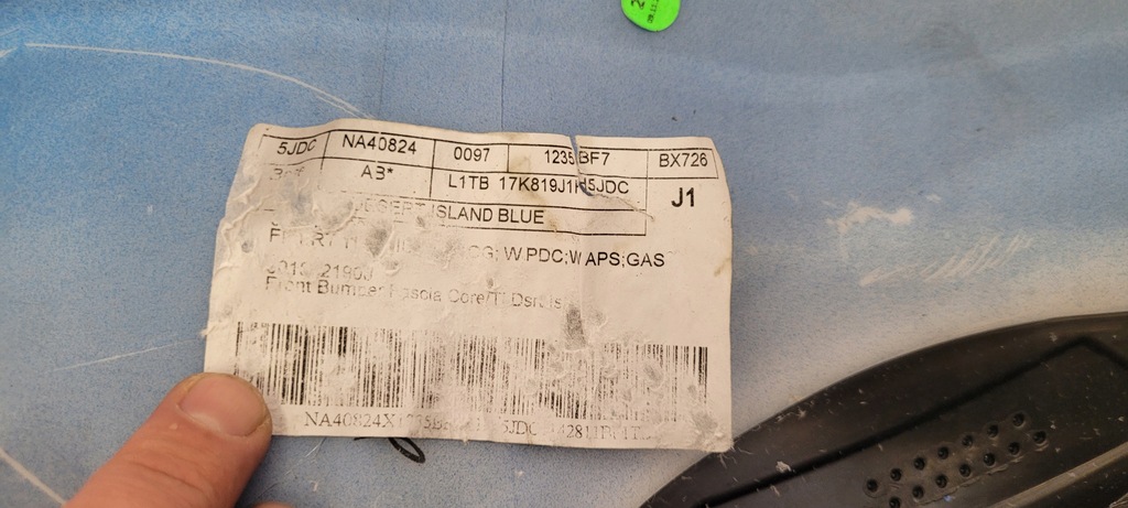 фото №13, Ford puma mk2 ii бампер перед передній 2019-2023r