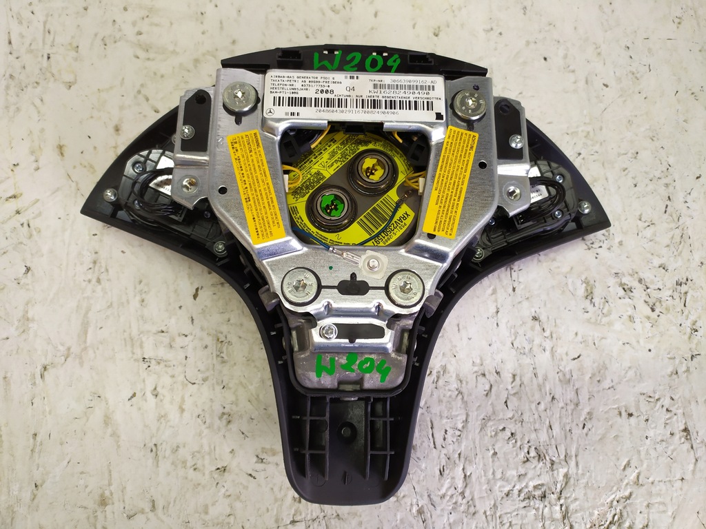 фото №5, Mercedes w204 подушка водителя подушка безопасности