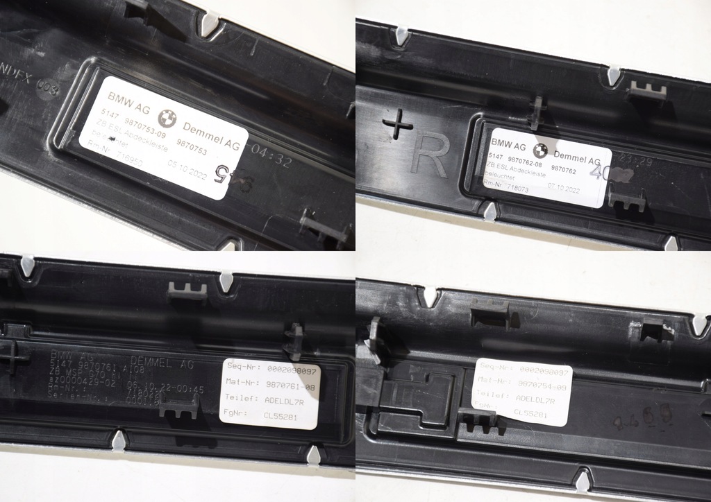 фото №10, Bmw 7 g70 молдинг декоративная накладка порог перед задняя правая левая m-pakiet