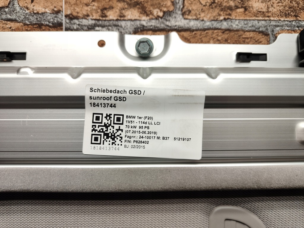 фото №10, Bmw f20 f21 люк дах зсувний скло