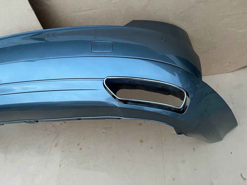 фото №11, Audi a8 d4 lift matrix бампер задний sport s-line lz7g florettsilber