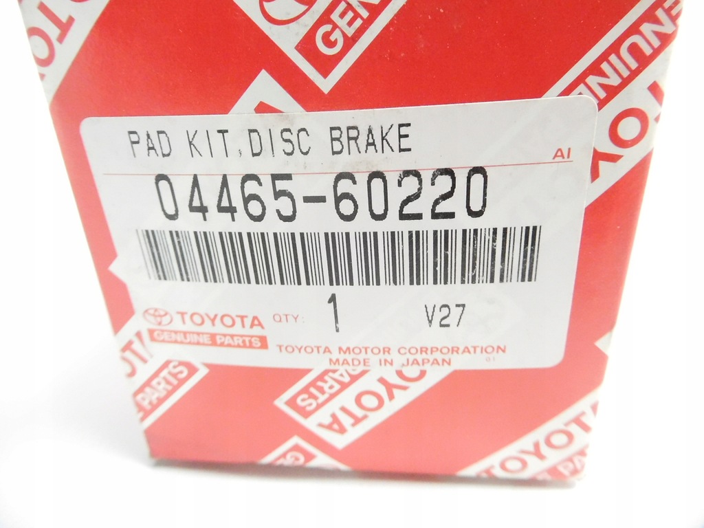 фото №6, Гальмівні колодки гальмівні oś передня toyota 04465-60220