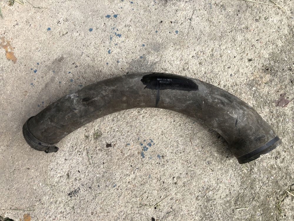 Купити Renault mascott 2.8 dci труба патрубок інтеркулер 98 5010236787