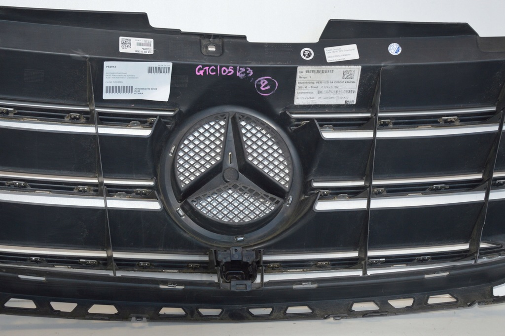 фото №7, Mercedes sprinter w910 910 решітка радіатора решітка радіатора камера