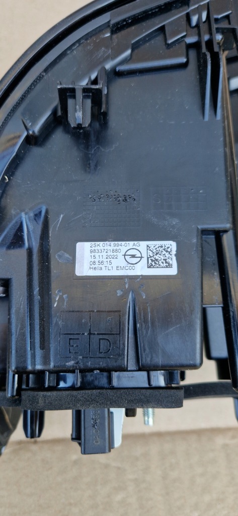 фото №9, Лампа задняя задняя левая opel mokka b ii 20-