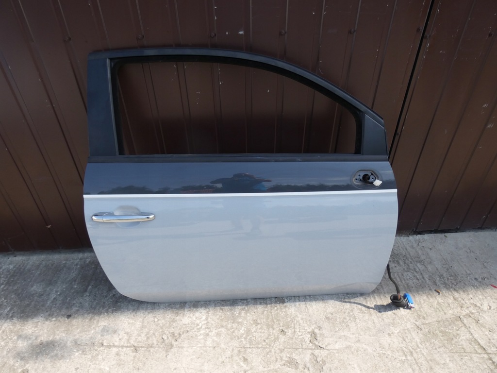 фото №1, Fiat 500 двері праве передні правий перед bdb