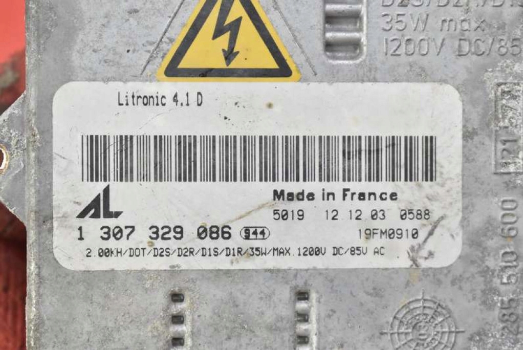 фото №8, Перетворювач ксенон ксенон права 1307329086 mazda 6 1 i gg 02-05