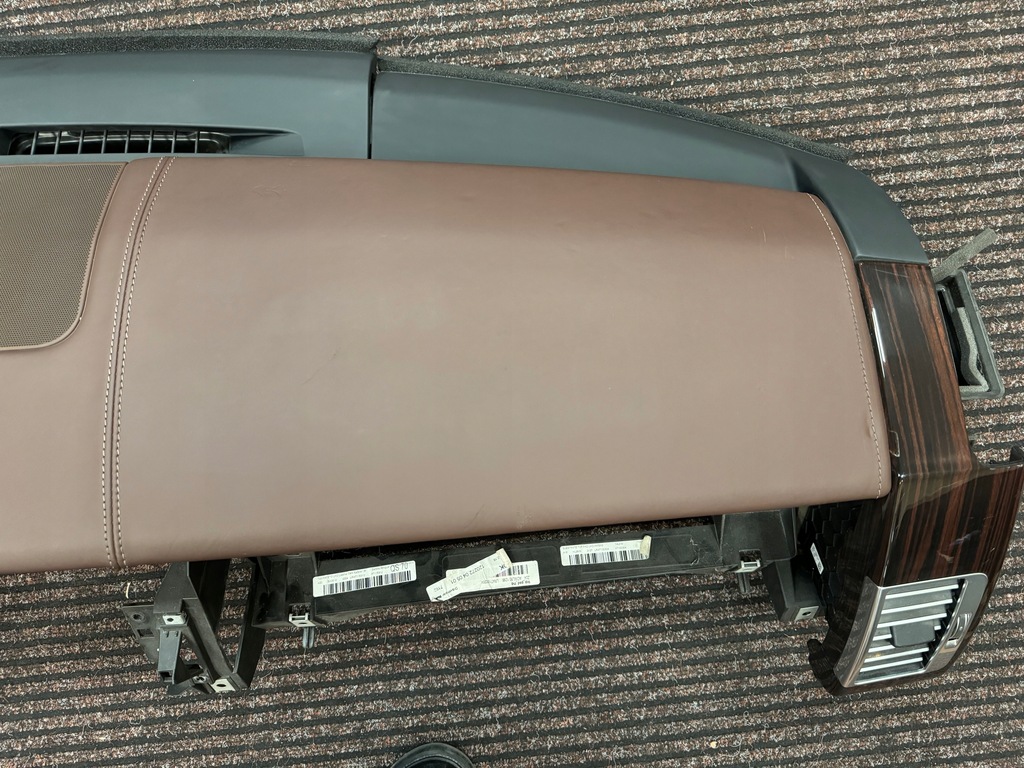 фото №9, Range rover vogue l405 приборная панель приборная консоль приборная панель коричневая europa oryg