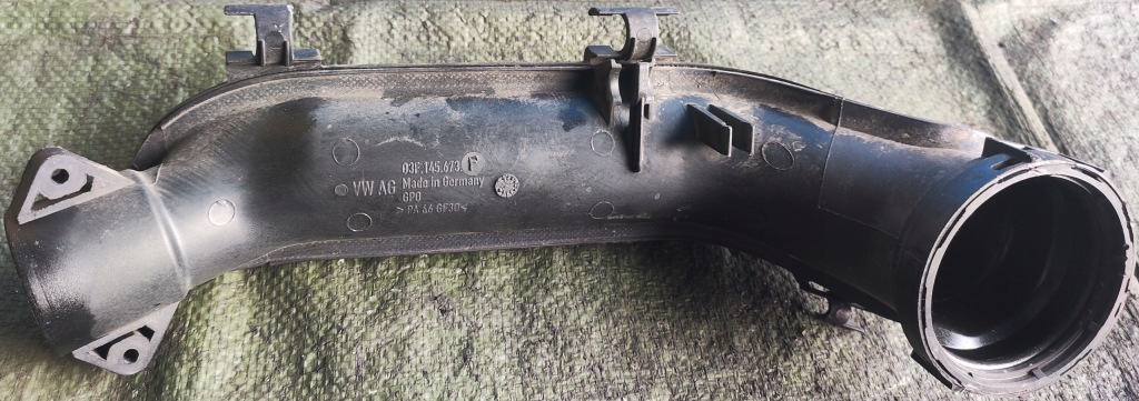 фото №3, Skoda rapid 1.2 tsi труба wąż інтеркулер