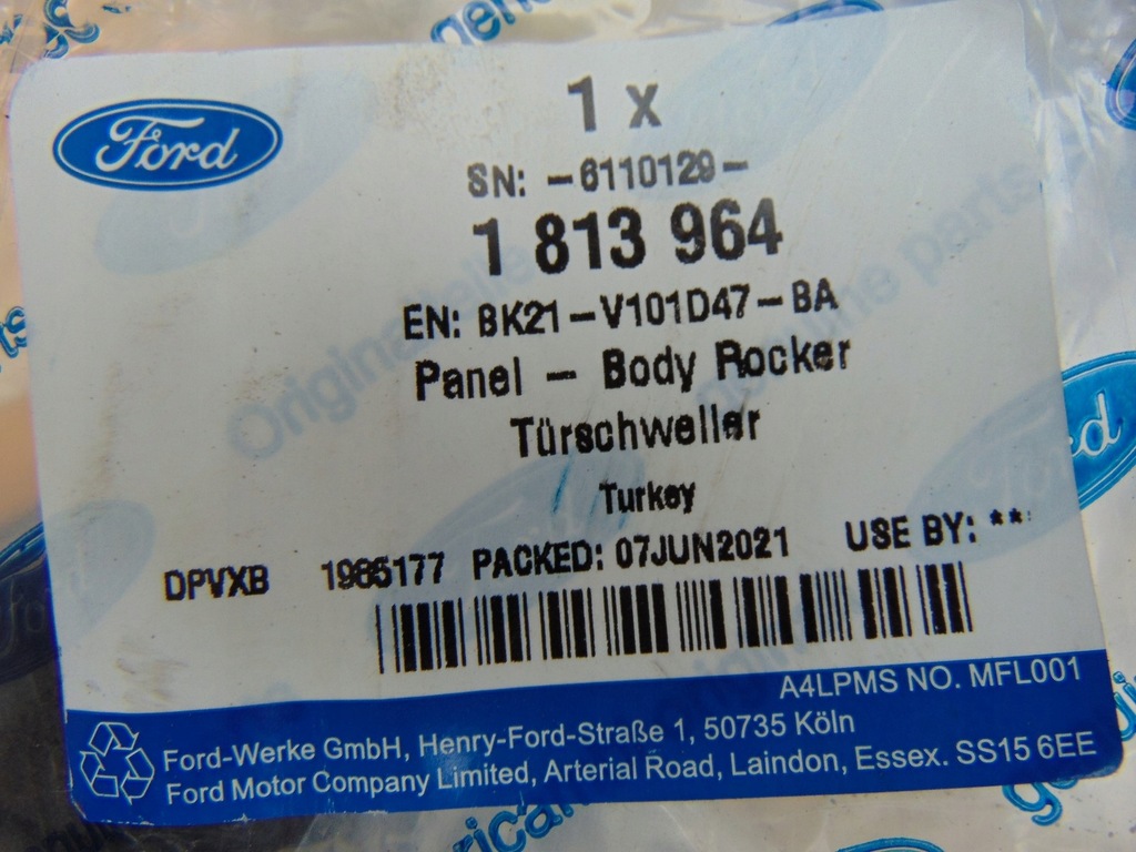 фото №10, Направляющая направляющая панель cw tourneo custom