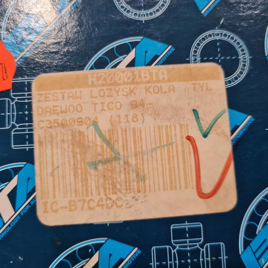 фото №9, Suzuki alto swift wagon r+ набір підшипник колеса bta h1x010bta