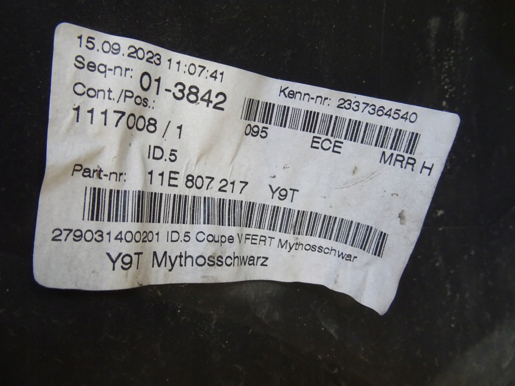 фото №14, Бампер перед передний vw id.5 id5 11e807221 llu 11e