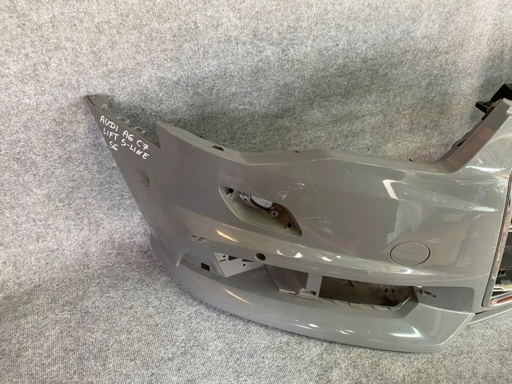Бампер передний перед - audi a6 c7 4g0 lift s-line 14-18 Доставка