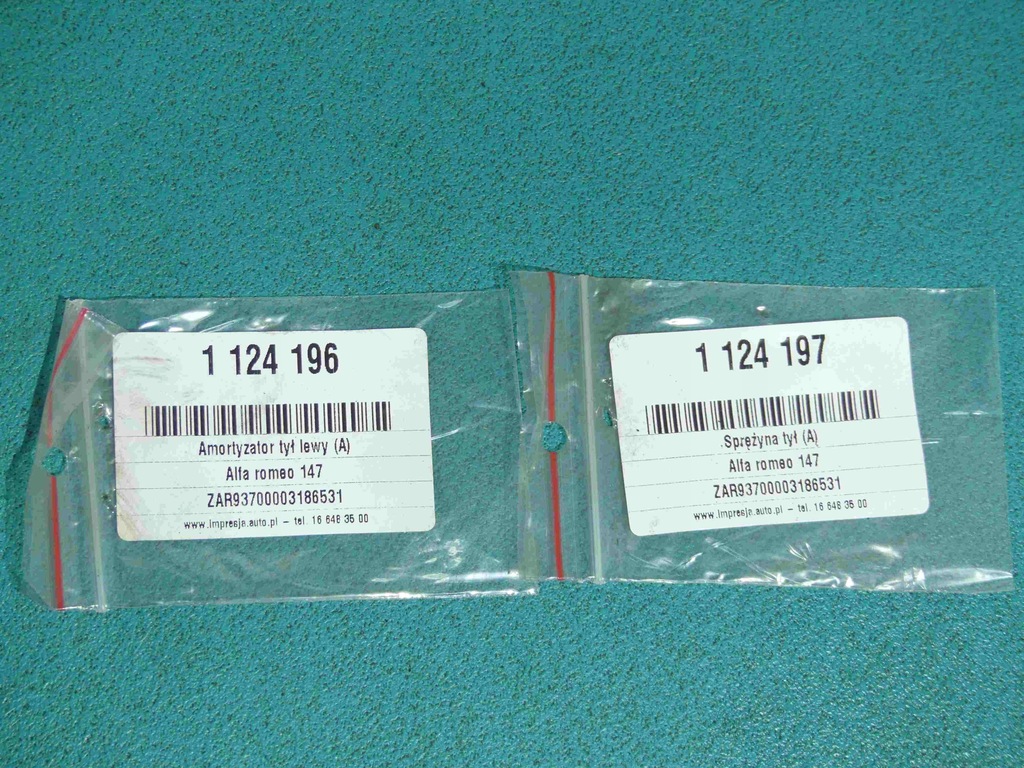 фото №4, Пружина задня alfa romeo 147