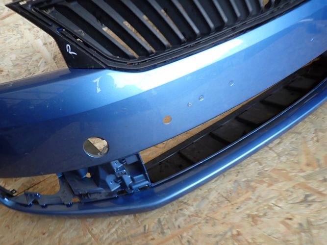 фото №6, Skoda rapid 12- бампер передній перед
