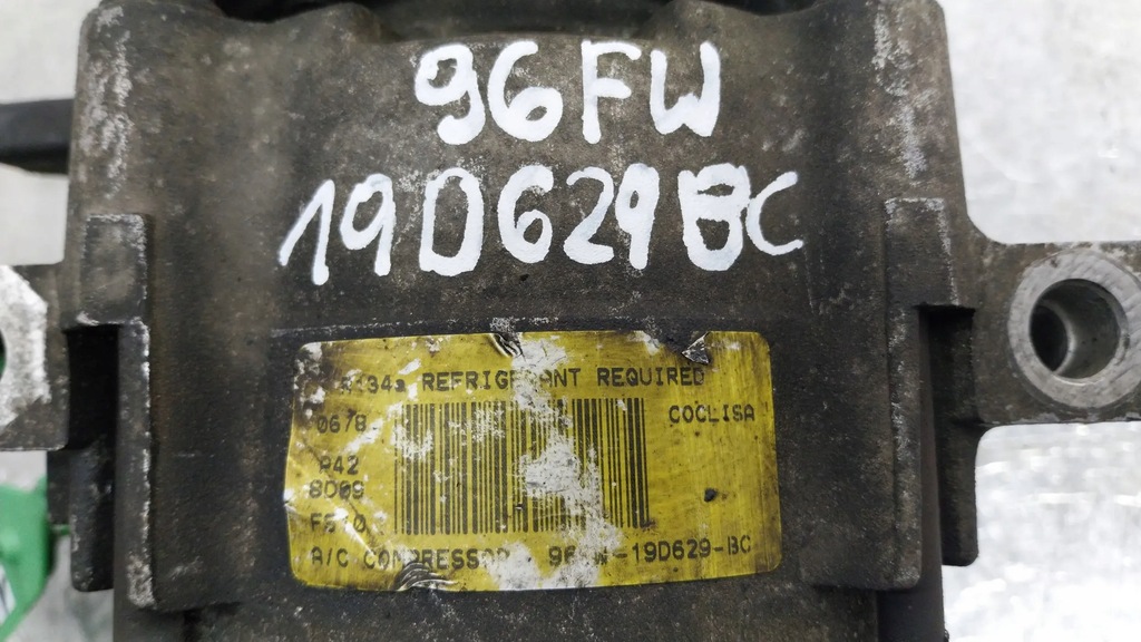 фото №6, Компресор кондиціонера 96fw-19d629-bc fiesta mk4 mk5 puma mk1 1.25 1.4 1.6b