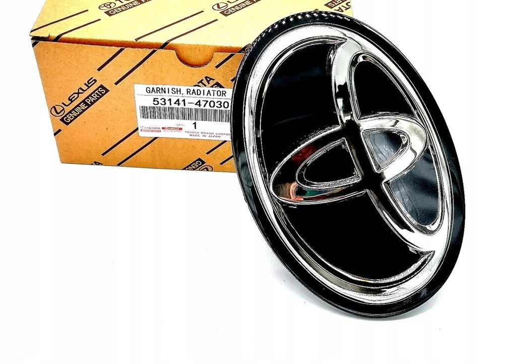 фото №1, Емблема w решітка радіатора pod радар toyota camry sienna rav4 53141-33130 53141-33140