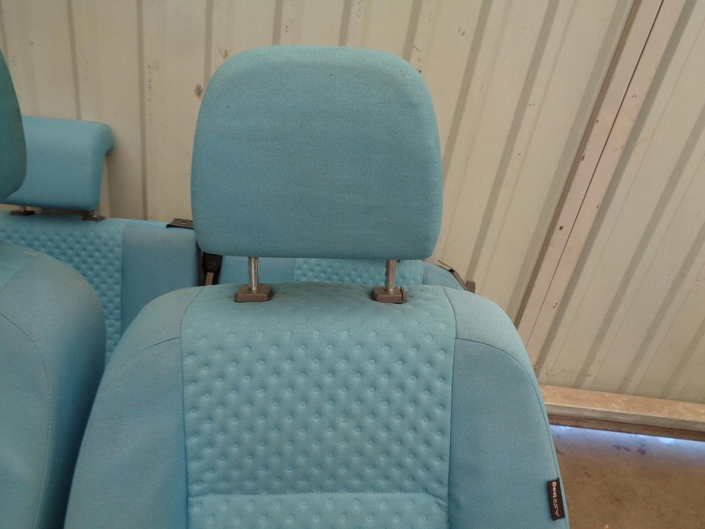 фото №11, Сиденья передние заднее сиденье задняя подголовники fiat panda 2 ii 2003-2012r. europa