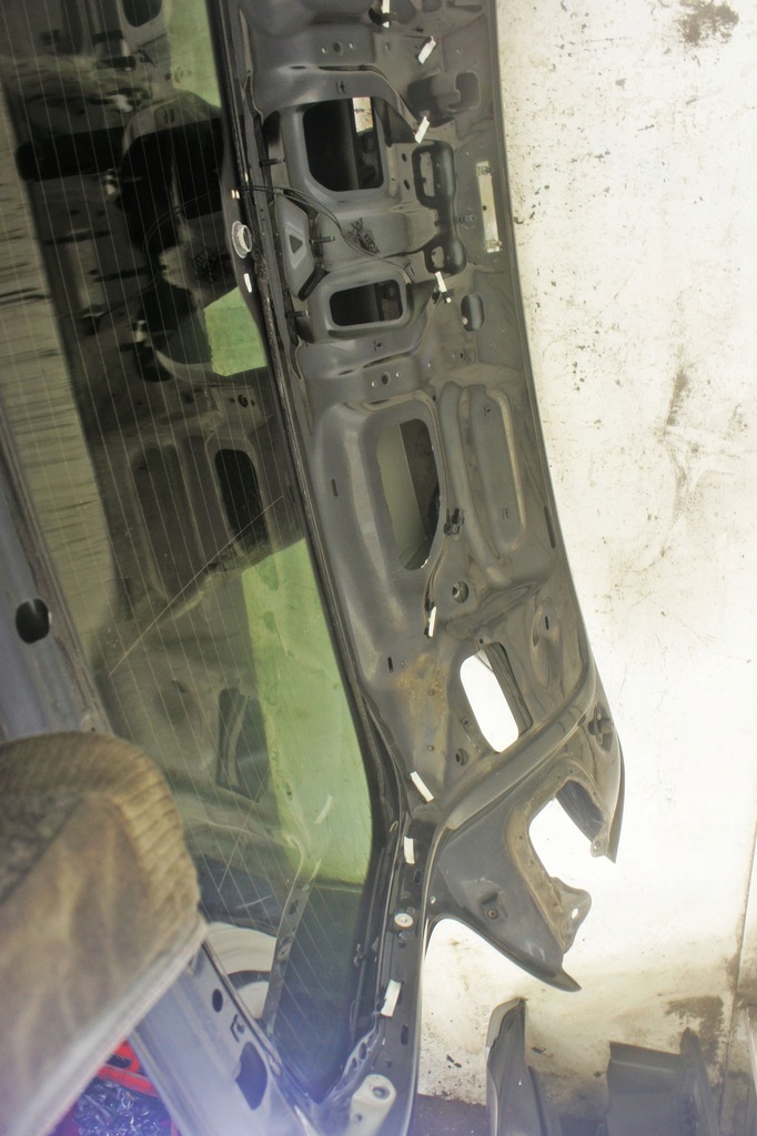 фото №9, Nu080 audi q7 4l кришка багажника багажника + скло 08r