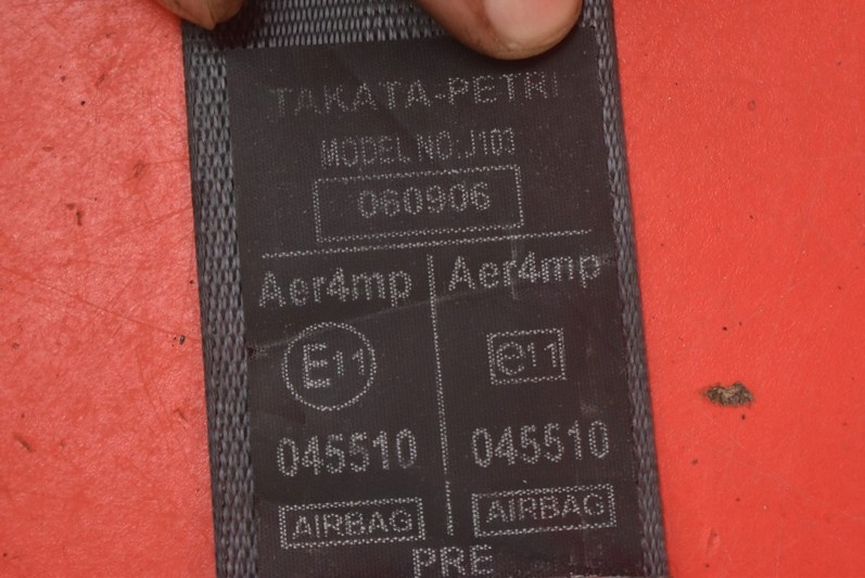 фото №9, Pas безопасности левый перед 81850-sem-g110-m4 honda city 4 iv lift 02-08