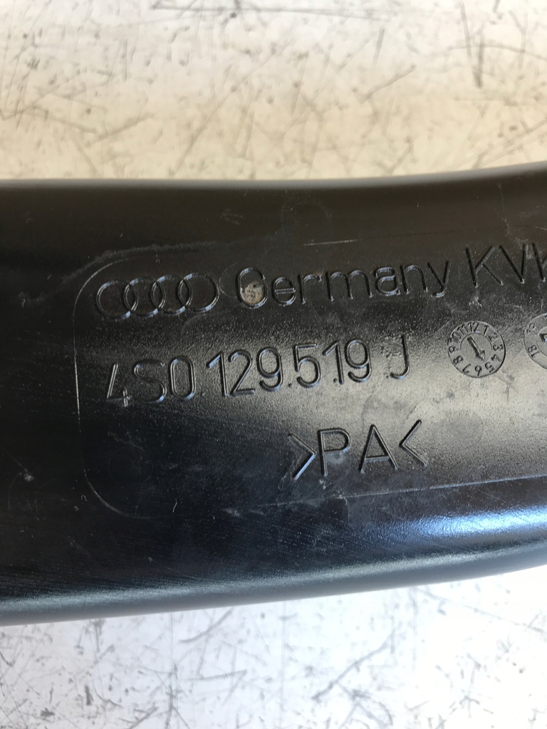 фото №4, Audi r8 plus 4s труба воздухозаборник воздуха канал