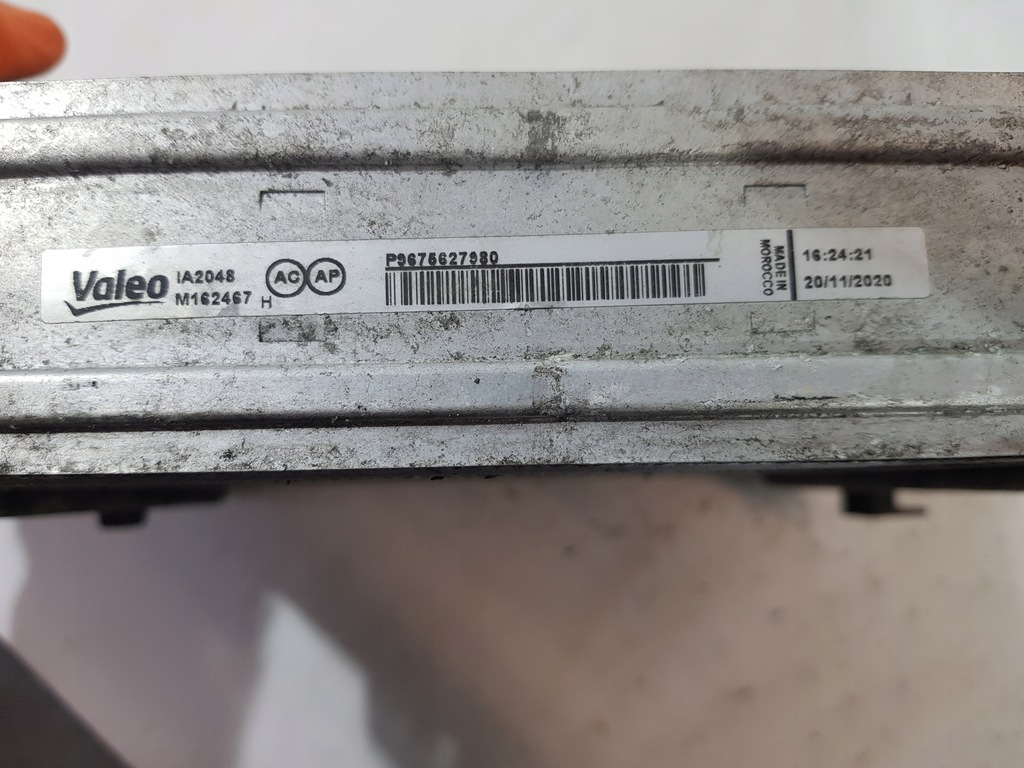 фото №7, Радиатор воздуха интеркулер 9675627980 combo e berlingo iv 21r 1.5d