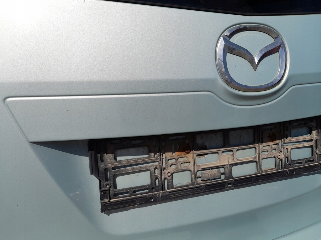 фото №8, Mazda 5 v кришка багажника багажника задня задня скло 32b