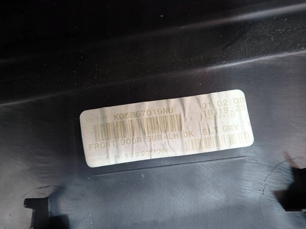 фото №6, Обшивка двері лівий перед jeep grand cherokee wk lift