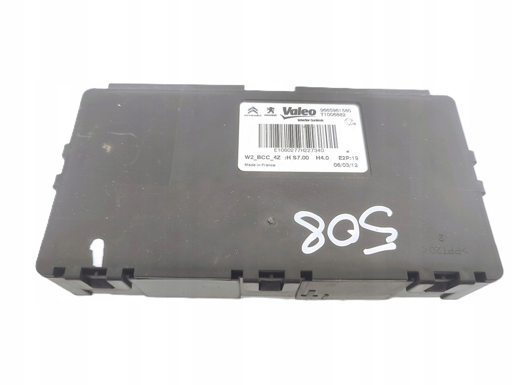 фото №1, Peugeot 508 модуль кондиционера