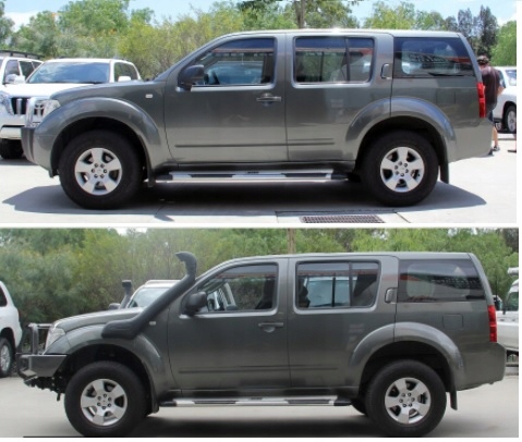 фото №10, Nissan pathfinder r51 r 51 кузов lift50mm 2 cale