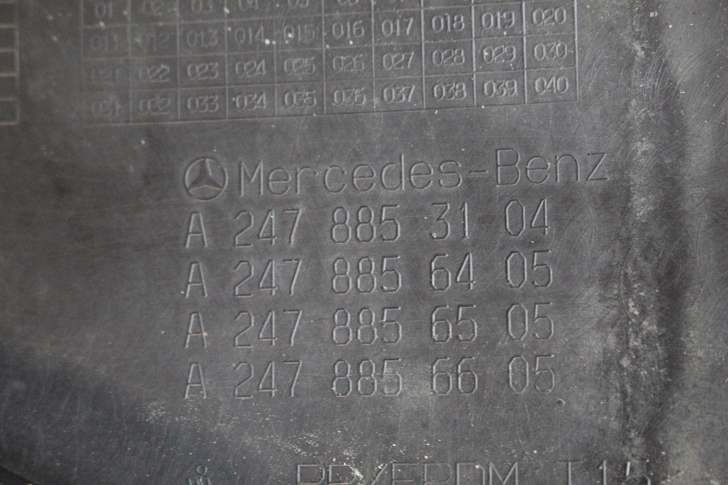 фото №9, Диффузор бампер задняя mercedes gla a2478853104