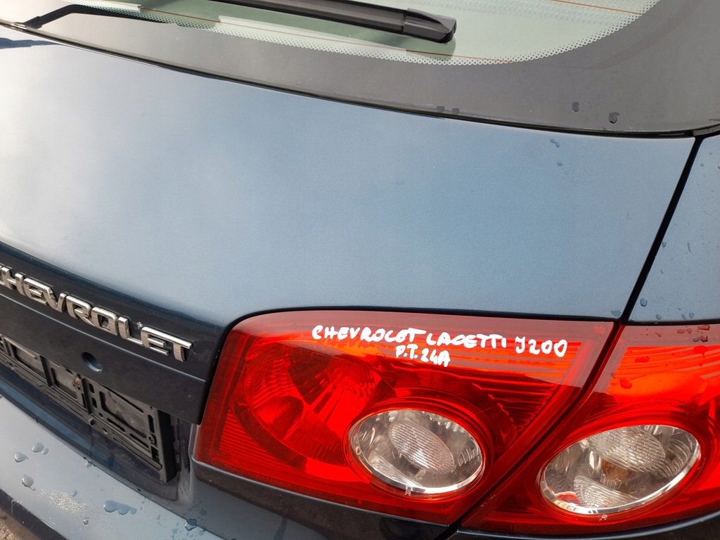 фото №10, Chevrolet lacetti j200 крышка багажника багажника 58u