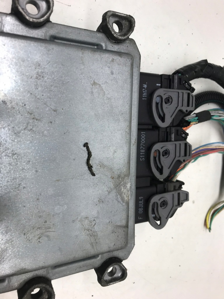 фото №6, Peugeot бортовой компьютер блок управления двигателя 9665100380