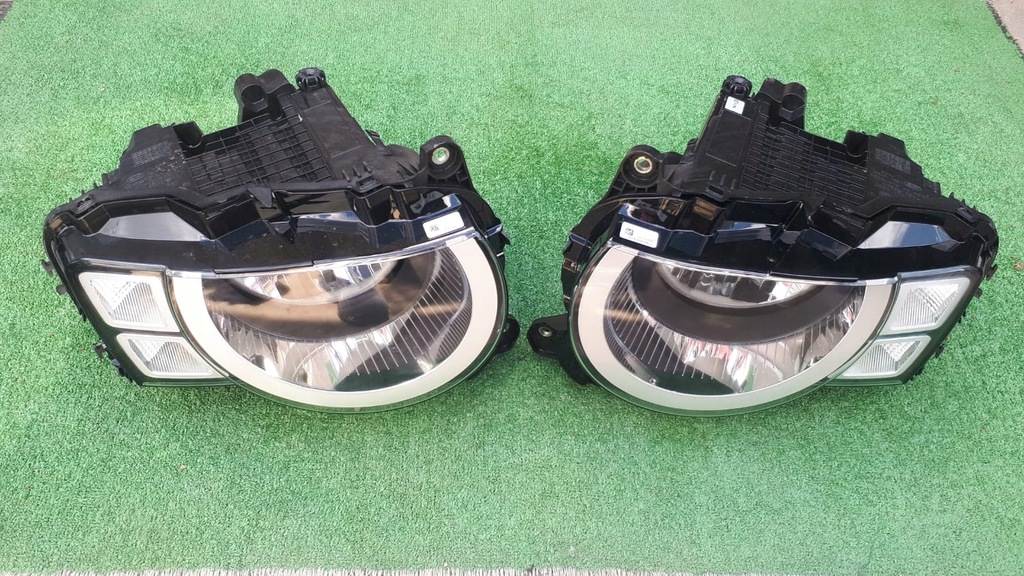 фото №1, Land rover defender full led лампы передние
