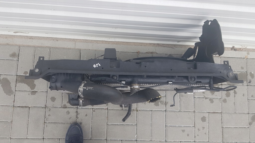 фото №12, Комплект радиатор peugeot 308 1,6hdi